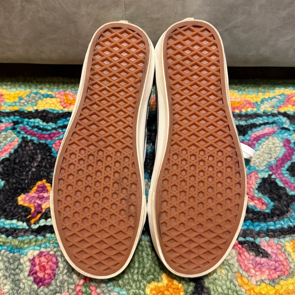 VANS High Top Sneakers - Corduroy Cow Print - Picture 6 of 7